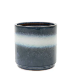 HOMLA Oslonka Soleto Ceramiczna Granatowa 15X15X15 Cm Granatowy New