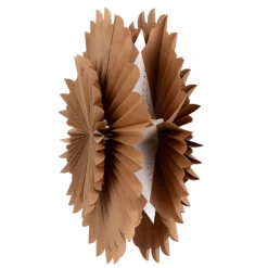 HOMLA Ozdoba Papierowa Z Ledem Shallow Naturalna 50 Cm Outlet