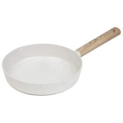 HOMLA Patelnia Loreburn Z Powloka Ceramiczna Smietankowa 24 Cm New