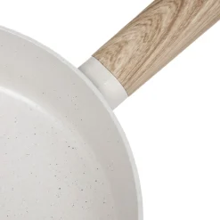 HOMLA Patelnia Loreburn Z Powloka Ceramiczna Smietankowa 24 Cm New