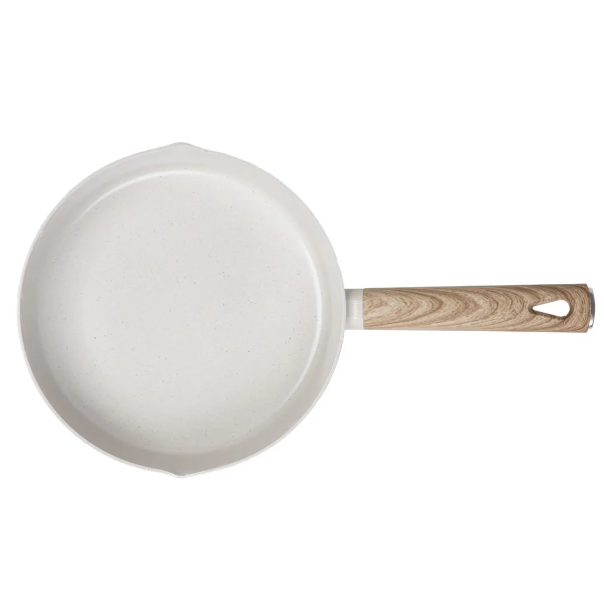 HOMLA Patelnia Loreburn Z Powloka Ceramiczna Smietankowa 24 Cm New