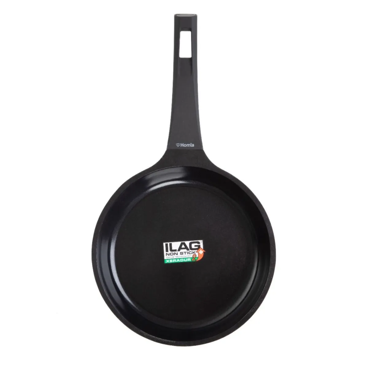 HOMLA Patelnia Tristan Z Powloka Ceramiczna Ilag Czarna 24 Cm Hot