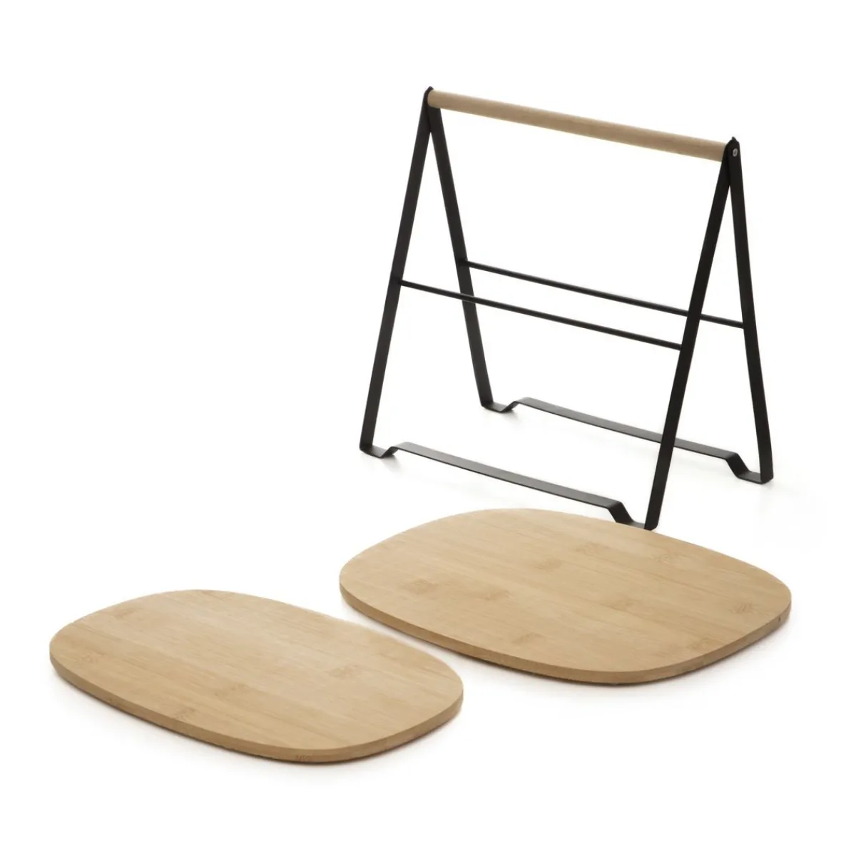 HOMLA Patera Bambou Bambusowa 2 Poziomowa 25X28 Cm Discount