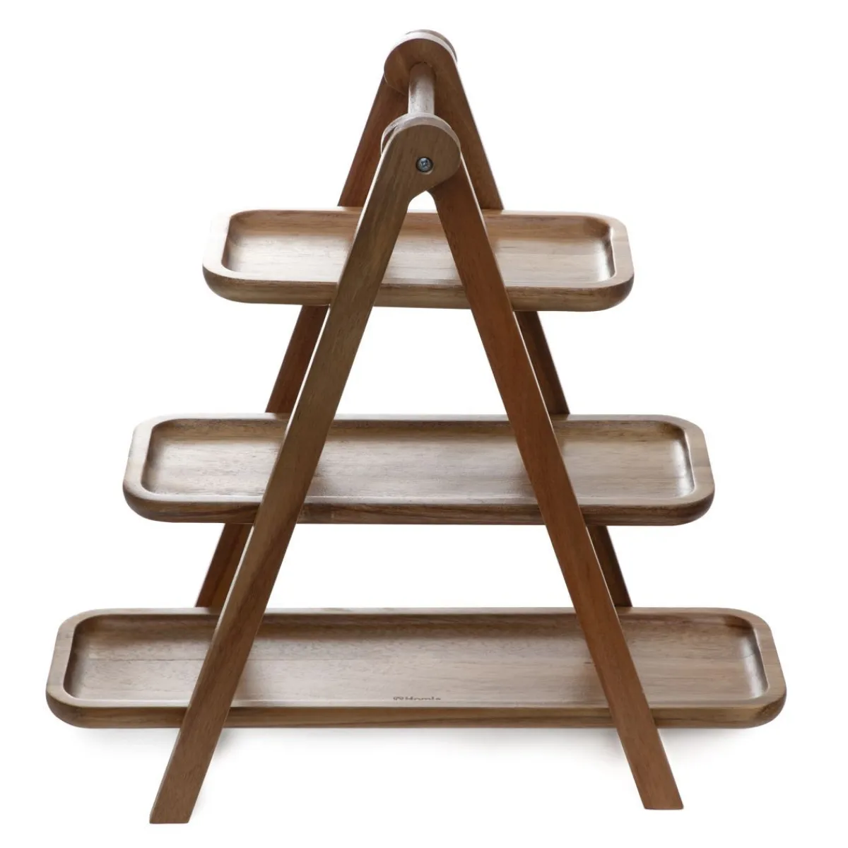 HOMLA Patera Mooka Do Serwowania 3-Poziomowa 39,5X38,5Cm Outlet