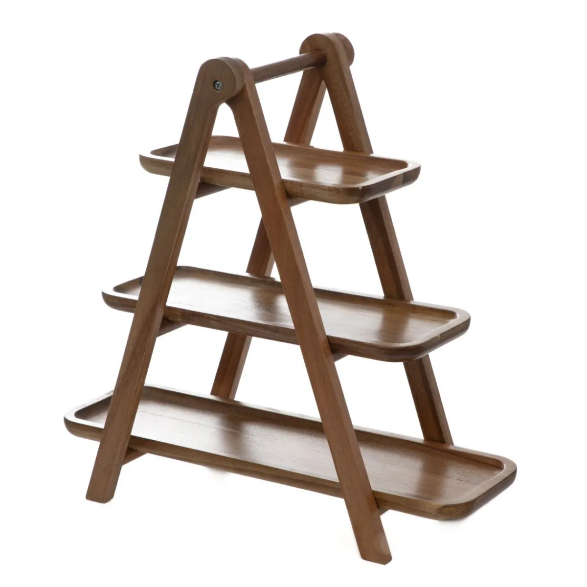 HOMLA Patera Mooka Do Serwowania 3-Poziomowa 39,5X38,5Cm Outlet