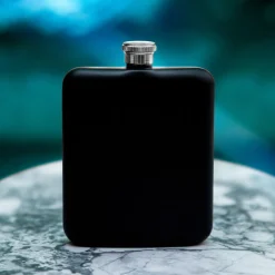 HOMLA Piersiowka Alcole Flask Czarna 0,24 L Czarny Clearance