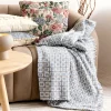 HOMLA Pled Dales We Wzor Z Fredzlami 130X170 Cm New