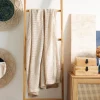 HOMLA Pled Lanti Azurowy Bezowy 130X170 Cm Ecru Hot
