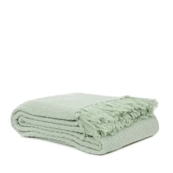 HOMLA Pled Morris Pistacjowy Z Fredzlami 130X170 Cm Zielony Clearance