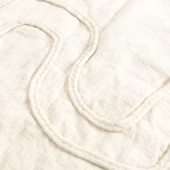 HOMLA Pled Viber Z Plecionymi Warkoczami 130X170 Cm Brazowy Sale