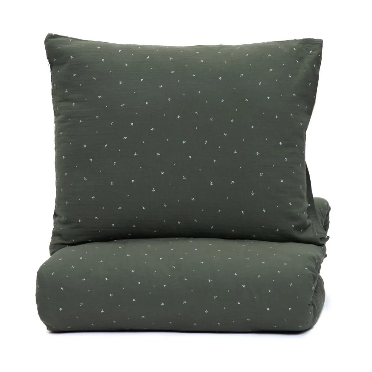 HOMLA Pościel Cordelia Muslinowa W Listki 200X220 + 2*50X60 Cm Sale