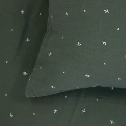 HOMLA Pościel Cordelia Muslinowa W Listki 200X220 + 2*50X60 Cm Sale