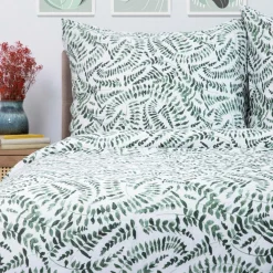 HOMLA Pościel Dillie Satynowa W Liscie 200X220 Cm Outlet