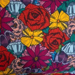 HOMLA Pościel Frida Kahlo Z Mikrofibry W Kwiaty 160X200 Cm Best