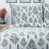 HOMLA Pościel Hattie Satynowa W Liscie 200X220 Cm Discount