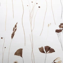 HOMLA Pościel Idalia Satynowa W Kwiaty 160X200 Cm Bezowy Clearance