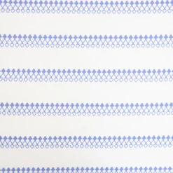 HOMLA Pościel Katina Bawelniana W Niebieski Wzor Z Falbanka 220X200 Cm Outlet