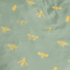 HOMLA Pościel Luro Z Mikrofibry Oliwkowa W Owady 160X200 Cm Mietowy Online