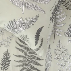 HOMLA Pościel Milie Z Mikrofibry Zielolna W Liscie Paproci 160X200 Cm Zielony Sale