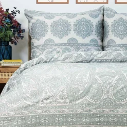 HOMLA Pościel Motifs Satynowa 160X200 Cm Wielokolorowy Outlet