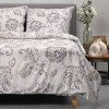 HOMLA Pościel Rukki Satynowa Wzor Boho 160X200 Cm Szary Sale