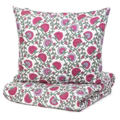 HOMLA Pościel Zinna Z Mikrofibry W Kwiaty 200X220 Cm Outlet