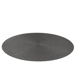 HOMLA Podkladka Do Jadalni Skine Czarna 38 Cm Turkusowy