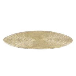 HOMLA Podkladka Okragla Zlota Jazmine 38Cm Aw18 922330 Zloty Outlet
