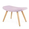 HOMLA PodNożek Moss Welurowy 61X41X38 Cm Rozowy Best