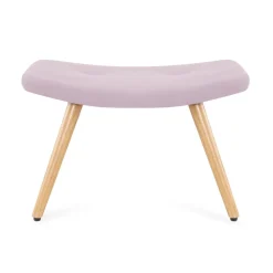 HOMLA PodNożek Moss Welurowy 61X41X38 Cm Rozowy Best