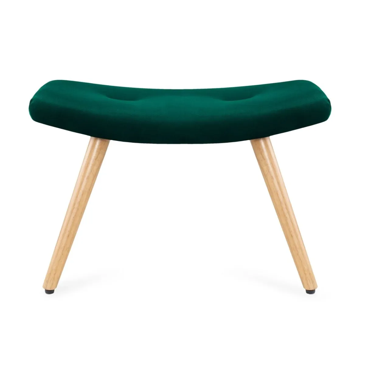 HOMLA PodNożek Moss Welurowy 61X41X38 Cm Zielony New