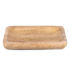 HOMLA Podstawka Abbou Drewniana 25X25 Cm Naturalny