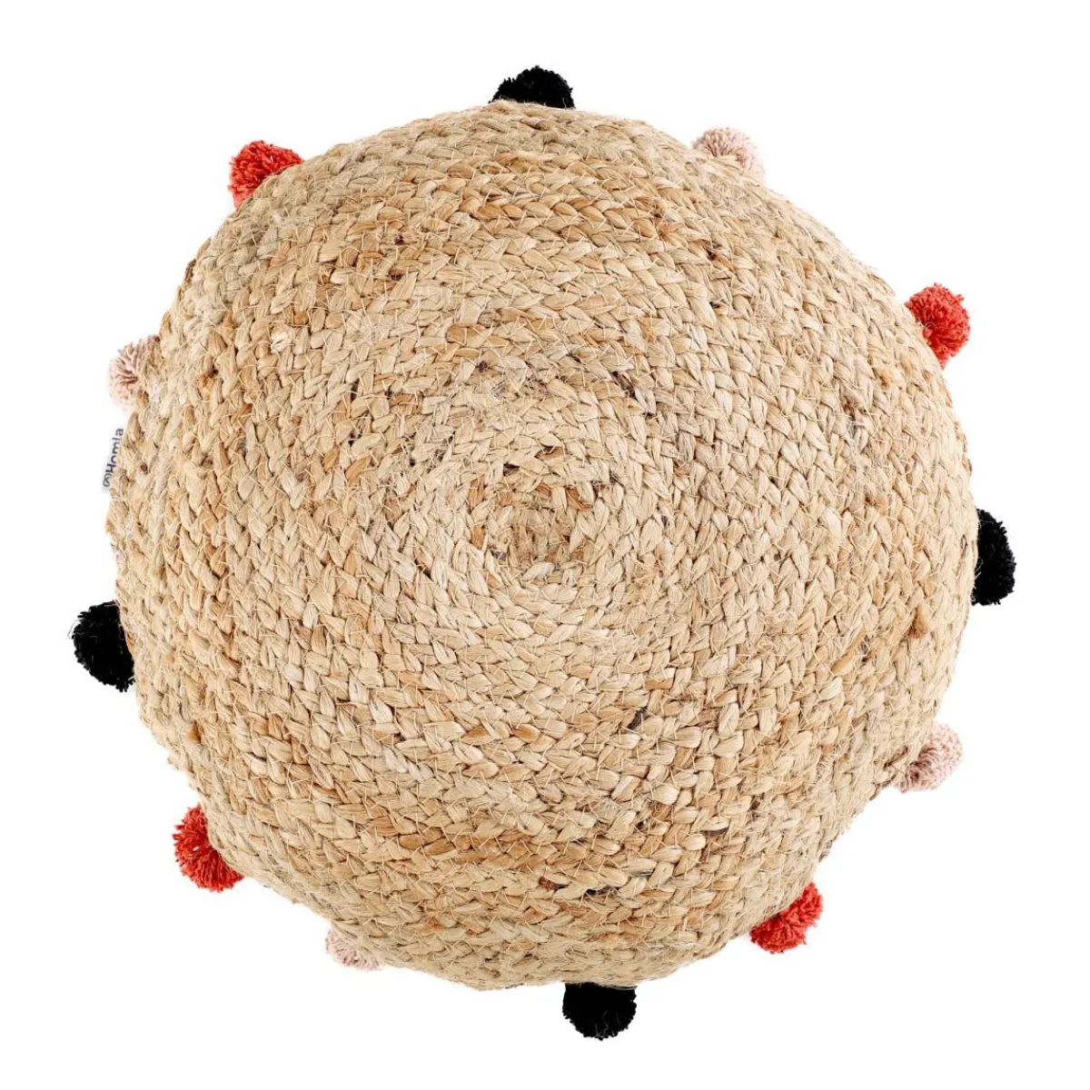 HOMLA Poduszka Celia Jutowa Z Pomponami 38 Cm Best