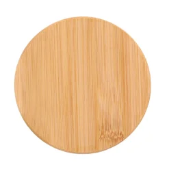 HOMLA Pojemnik Bambou Z Pokrywka Na Magnes M 12X10,5 Cm Naturalny Best