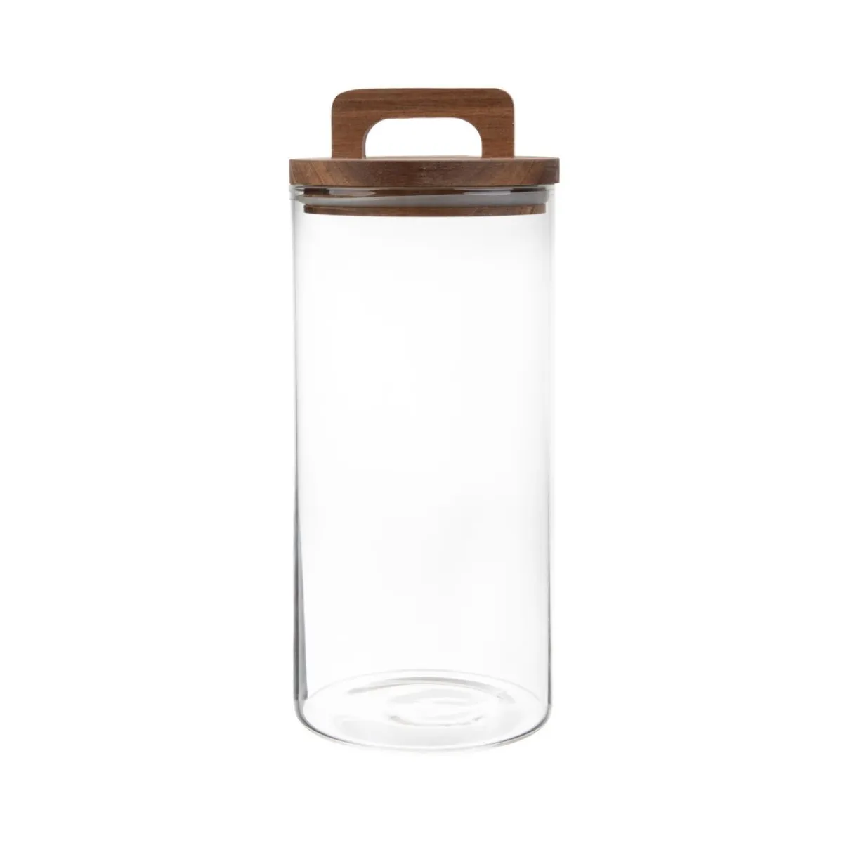 HOMLA Pojemnik Carlos Duzy Z Akacjowym Uchwytem 1,2 L Discount