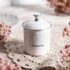 HOMLA Pojemnik Casay Bialy Z Pokrywka 7X8,5 Cm Discount