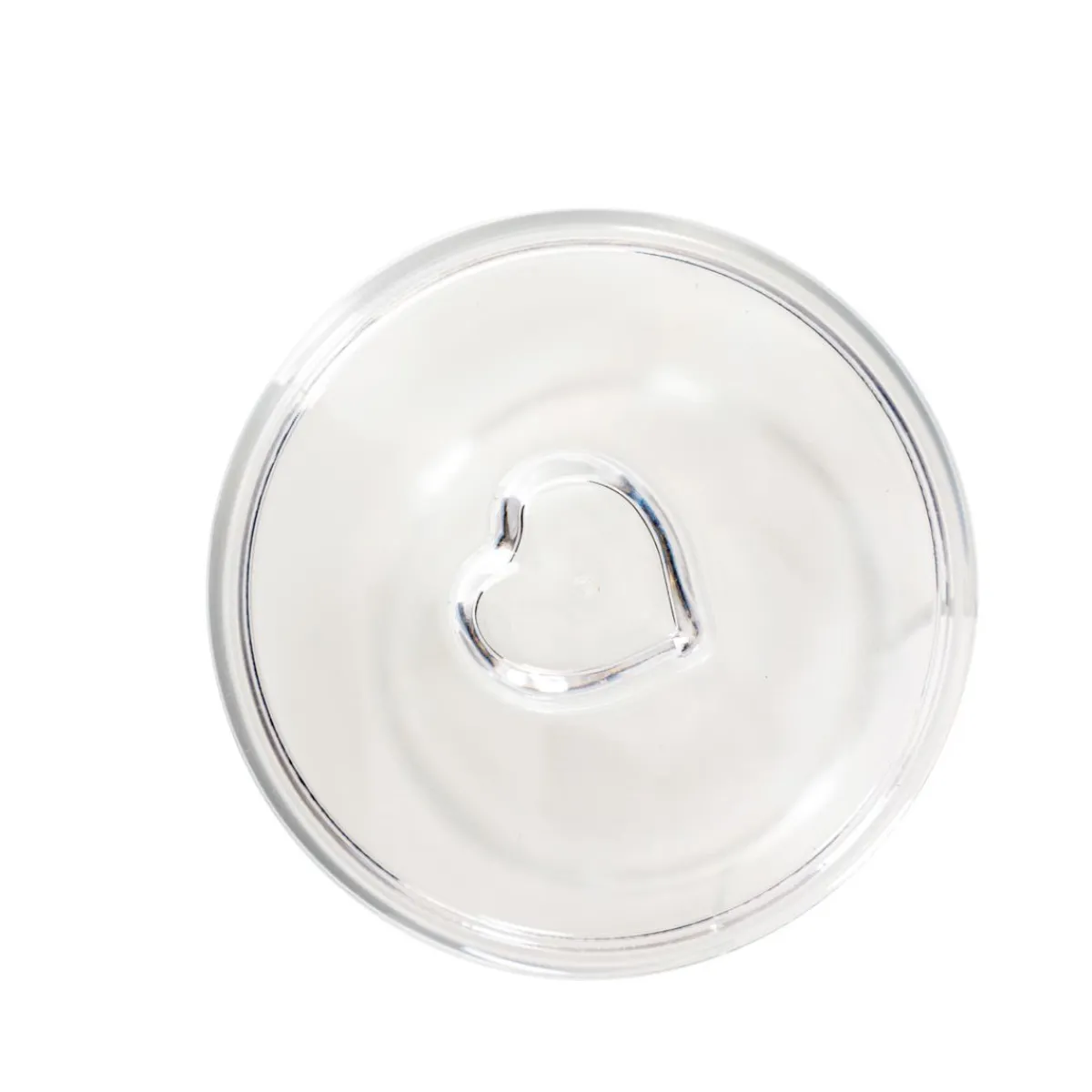 HOMLA Pojemnik Falsa Na Waciki Transparentny 7X7X18 Cm Przezroczysty Hot