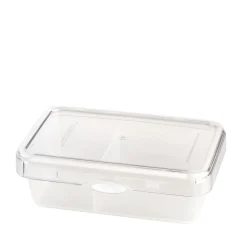 VIALLI DESIGN Pojemnik Foodie Dzielony Do Przechowywania Żywnośći 980 Ml Bialy Clearance