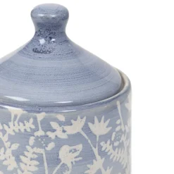 HOMLA Pojemnik Mirabel Niebieski We Wzory 10X14 Cm Clearance