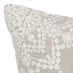 HOMLA Poszewka Anga W Haftowany Wzor 45X45 Cm Outlet