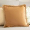 HOMLA Poszewka Arvi Z Jutowa Lamowka 45X45 Cm Brazowy Outlet