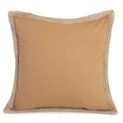 HOMLA Poszewka Arvi Z Jutowa Lamowka 45X45 Cm Brazowy Outlet