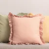HOMLA Poszewka Elin Muslinowa Rozowa 45X45 Cm Rozowy Online