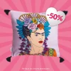 HOMLA Poszewka Frida Kahlo Z Fredzlami 45X45 Cm Sale