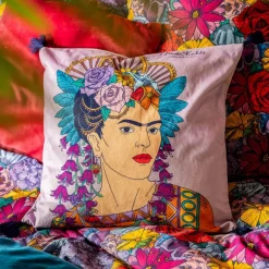 HOMLA Poszewka Frida Kahlo Z Fredzlami 45X45 Cm Sale