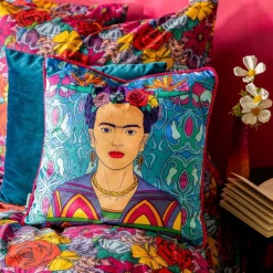 HOMLA Poszewka Frida Kahlo Z Lamowka 45X45 Cm New