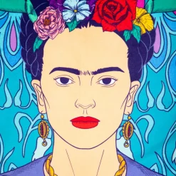 HOMLA Poszewka Frida Kahlo Z Lamowka 45X45 Cm New