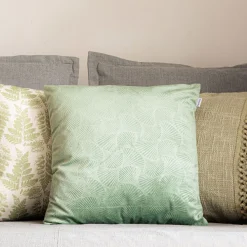 HOMLA Poszewka Kvet Pistacjowa Z Wytloczeniami 45X45 Cm Zielony Discount
