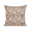 HOMLA Poszewka Lukt Musztardowa W Kwiaty 45X45 Cm Outlet