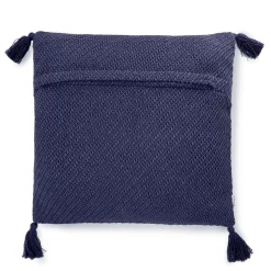 HOMLA Poszewka Morris Z Fredzlami Granatowa 45X45 Cm Online